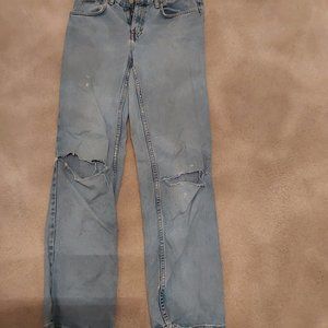 Vintage Calvin Klein jeans ladies size 8 distressed